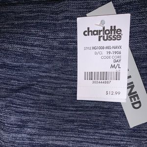Charlotte Russse blue leggings